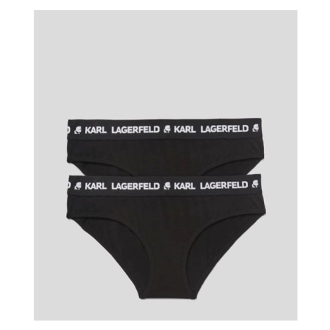 Spodní prádlo karl lagerfeld logo hipsters set černá