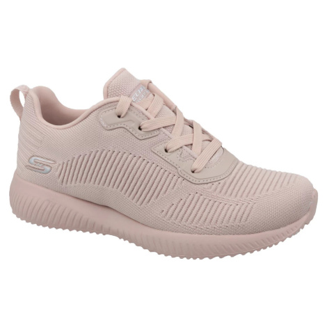 PUDROVÉ DÁMSKÉ TENISKY SKECHERS BOBS SQUAD Pudrová