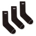 Ponožky diesel skm-d-crew-light-socks socks black5