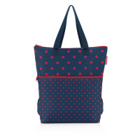 Chladící taška a batoh Reisenthel Cooler-backpack Mixed dots red
