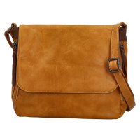 Stylová dámská crossbody Metagga new, žlutá