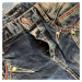 CIPO & BAXX kalhoty pánské CD563 L:32 regular slim fit jeans džíny