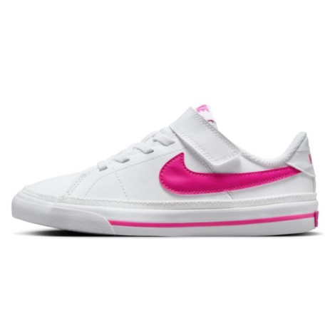Nike COURT LEGACY Dětské boty, bílá, velikost 35