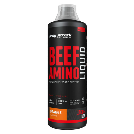 Body Attack Beef Amino Liquid 1000 ml, hydrolyzát hovězí bílkoviny Varianta: