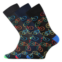 Lonka Wearel 014 Pánské vzorované ponožky - 3 páry BM000000446000101640 mix
