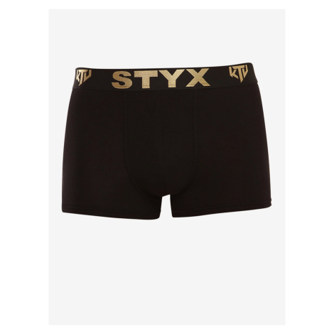 Černé pánské boxerky Styx