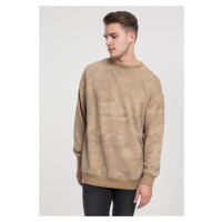 Camo Crewneck písková kamufláž