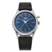 Vulcain Cricket President 39 mm - Blue - Brown Alligator