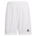 adidas ENTRADA 22 SHORTS Juniorské fotbalové šortky, bílá, velikost