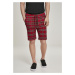 Checker Shorts červené/blk