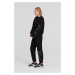 Tepláky karl lagerfeld karl rhinestone sweatpants black