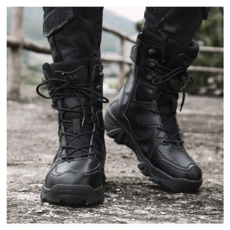 Voděodolné zimní boty military army styl pracovní obuv MIXI FASHION