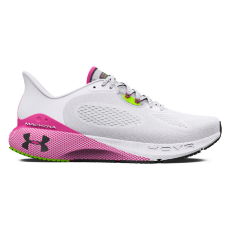 UNDER ARMOUR-UA W HOVR Machina 3 white/rebel pink/black Bílá