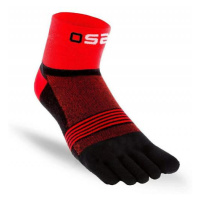 OS2O ponožky TRAIL Black/Red