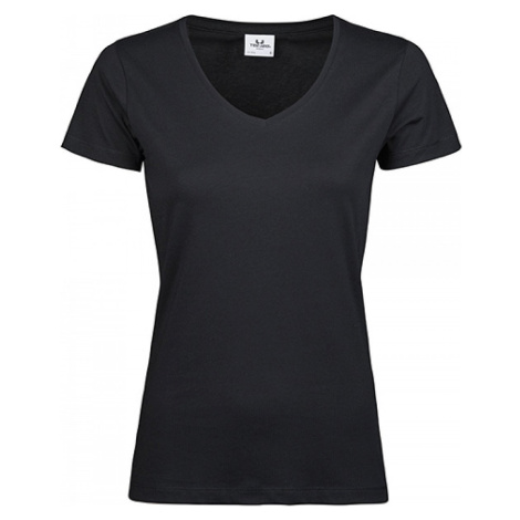 Tee Jays Luxusní dámské tričko do véčka z organické česané bavlny