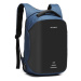 Modrý bezpečnostní voděodolný batoh s USB portem Conor Lulu Bags