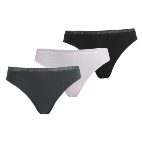 Tommy Hilfiger 3P THONG Dámské kalhotky, bílá, velikost