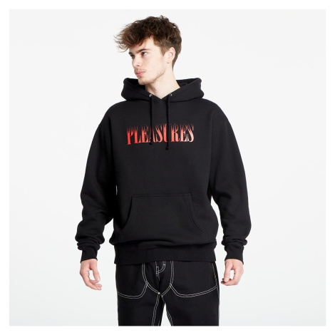 PLEASURES Crumble Hoodie Black