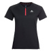 Odlo W AXALP TRAIL T-SHIRT CREW NECK S/S 1/2 ZIP Dámské tričko, černá, velikost