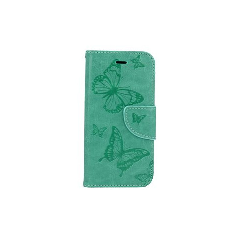 TopQ iPhone SE 2020 knížkové Butterfly zelené 62457