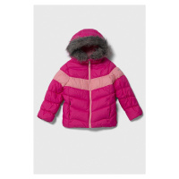 Dětská bunda Columbia G Arctic Blast II Jacket růžová barva