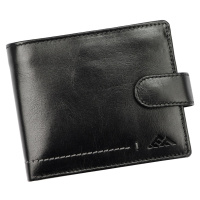 Pánská kožená peněženka EL FORREST 556-601 RFID černá
