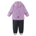 Dětská bunda a kalhoty Reima Moomin Plask fialová barva