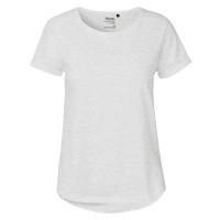 Neutral Dámské tričko s ohrnutými rukávy z organické Fairtrade bavlny