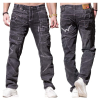 KOSMO LUPO kalhoty pánské KM001-2 džíny jeans