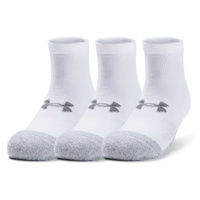 Under Armour HEATGEAR LOW CUT 3PK Unisex ponožky, bílá, velikost