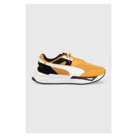 Sneakers boty Puma Mirage Sport Remix oranžová barva