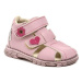 Pegres 1201 Dětské sandály růžové