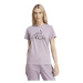 adidas ANIMAL PRINT GRAPHIC T-SHIRT Dámské tričko, fialová, velikost