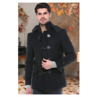 PLT8379 DEWBERRY MEN'S COAT-LIGHT BLACK