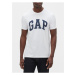 Bílé pánské tričko GAP logo