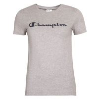 Champion CREWNECK T-SHIRT Dámské tričko, šedá, velikost