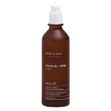MARY&MAY - VITAMIN B5 + BIFIDA TONER - Toner s vitamínem B5 a bifidovým komplexem 120 ml MARY & MAY