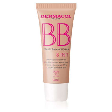 Dermacol Beauty Balance BB krém s hydratačním účinkem SPF 15 N.3 Shell 30 ml