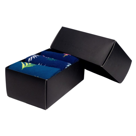 Meatfly ponožky Lexy Gift Pack Flamingo | Mnohobarevná