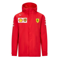 Ferrari pánská bunda s kapucí rain red F1 Team 2020
