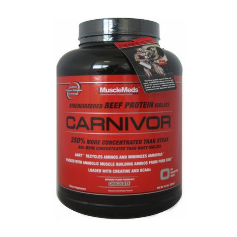 MuscleMeds Carnivor Beef Protein 1898,4 g - čokoláda