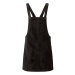 esmara® Dámská manšestrová sukně s laclem (černá)