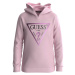 Guess LS FLEECE Růžová