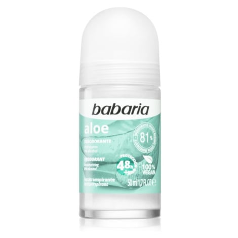 Babaria Deodorant Aloe antiperspirant roll-on 50 ml