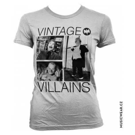 Batman tričko, Vintage Villains Girly, dámské HYBRIS