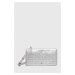 Kabelka Calvin Klein stříbrná barva, K60K611338