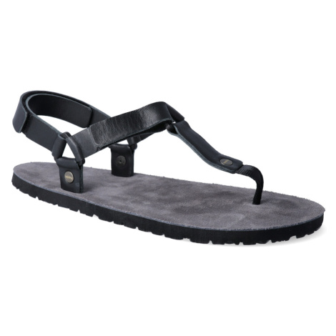 Barefoot sandály Boskyshoes - Rare Y Black černé BOSKY SHOES