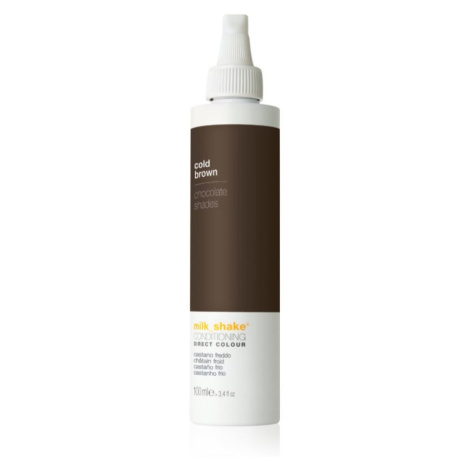 Milk Shake Direct Colour tónovací kondicionér pro intenzivní hydrataci Cold Brown 100 ml