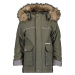 Dětská zimní bunda Didriksons Kure Parka Deep Green 300