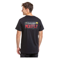 Meatfly pánské tričko Plate Black | Černá